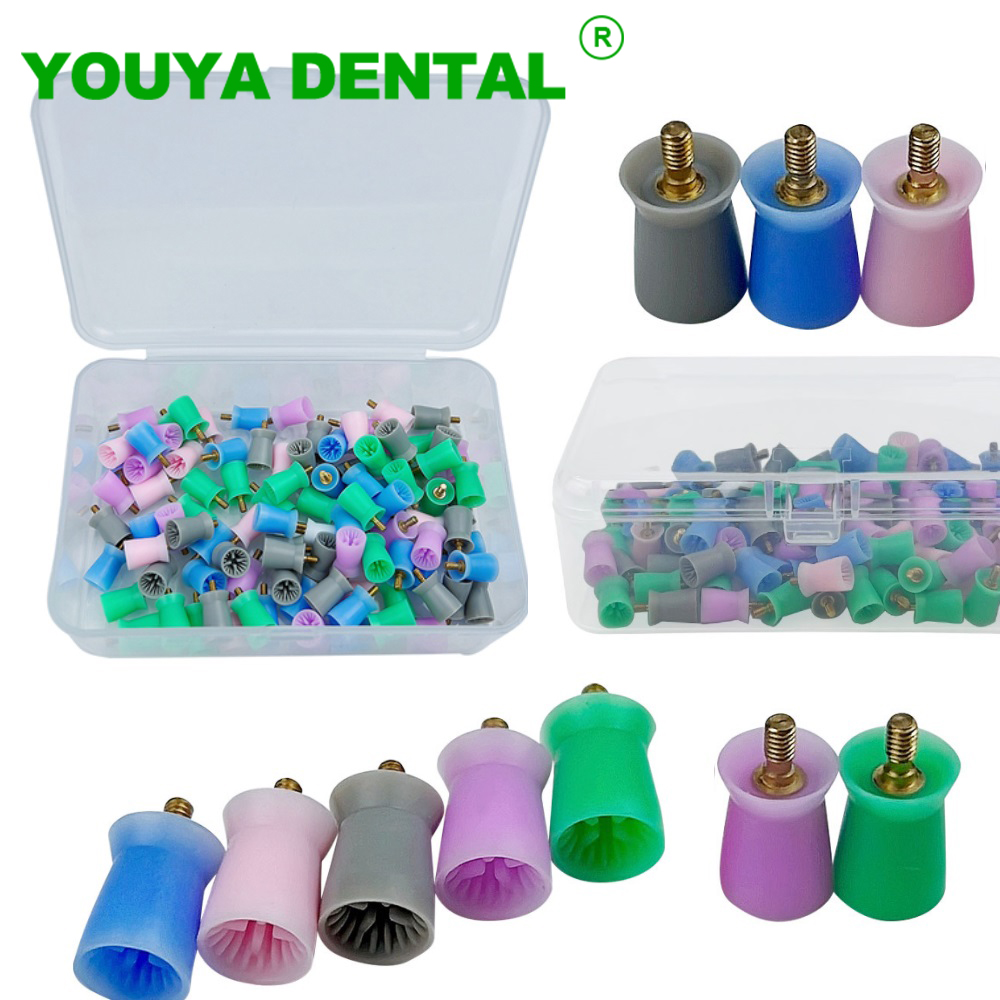 Orbital Polisher Da - 100pcs/Box Dental Prophy Cup Screw-In/Latch Type