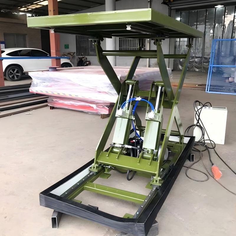 Hydraulic Car Lift - Factory Hydraulic Underground Double Scissor Car