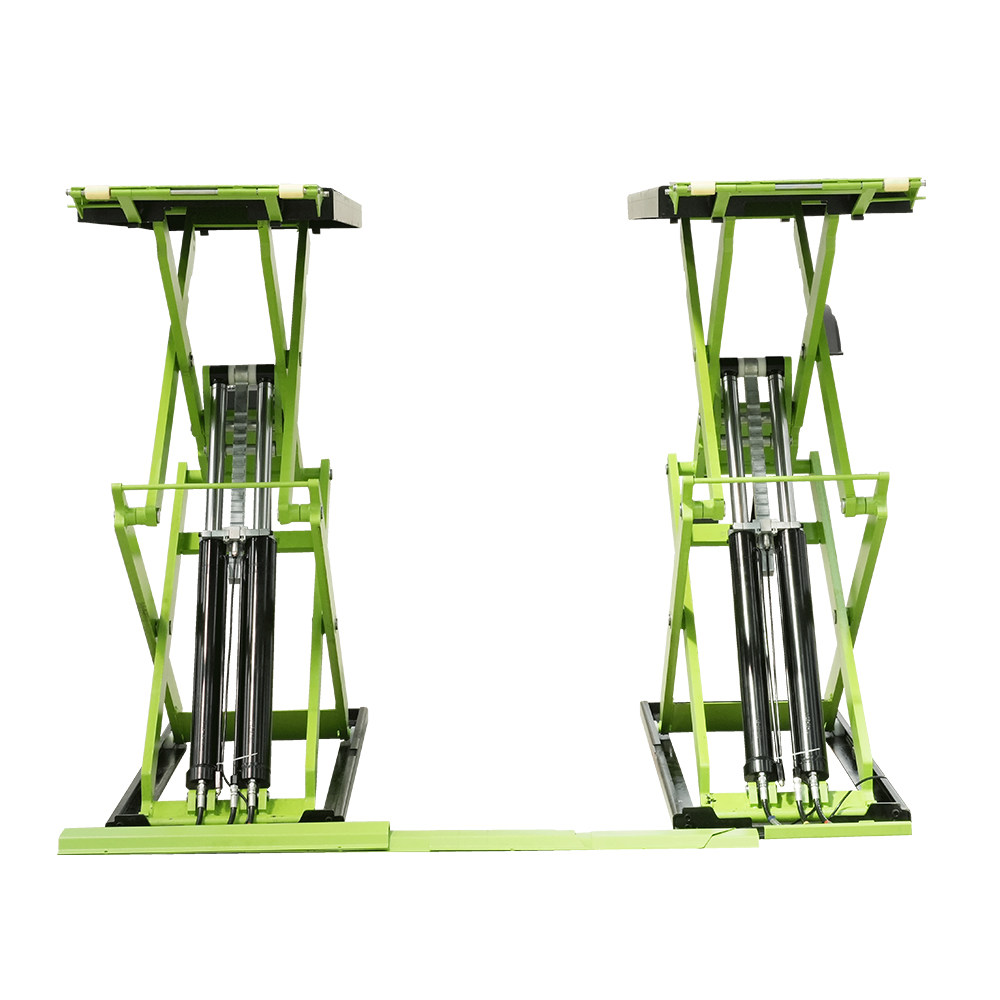 Inground Double Scissor Car Li - Hydraulic Car Lift recension och pris