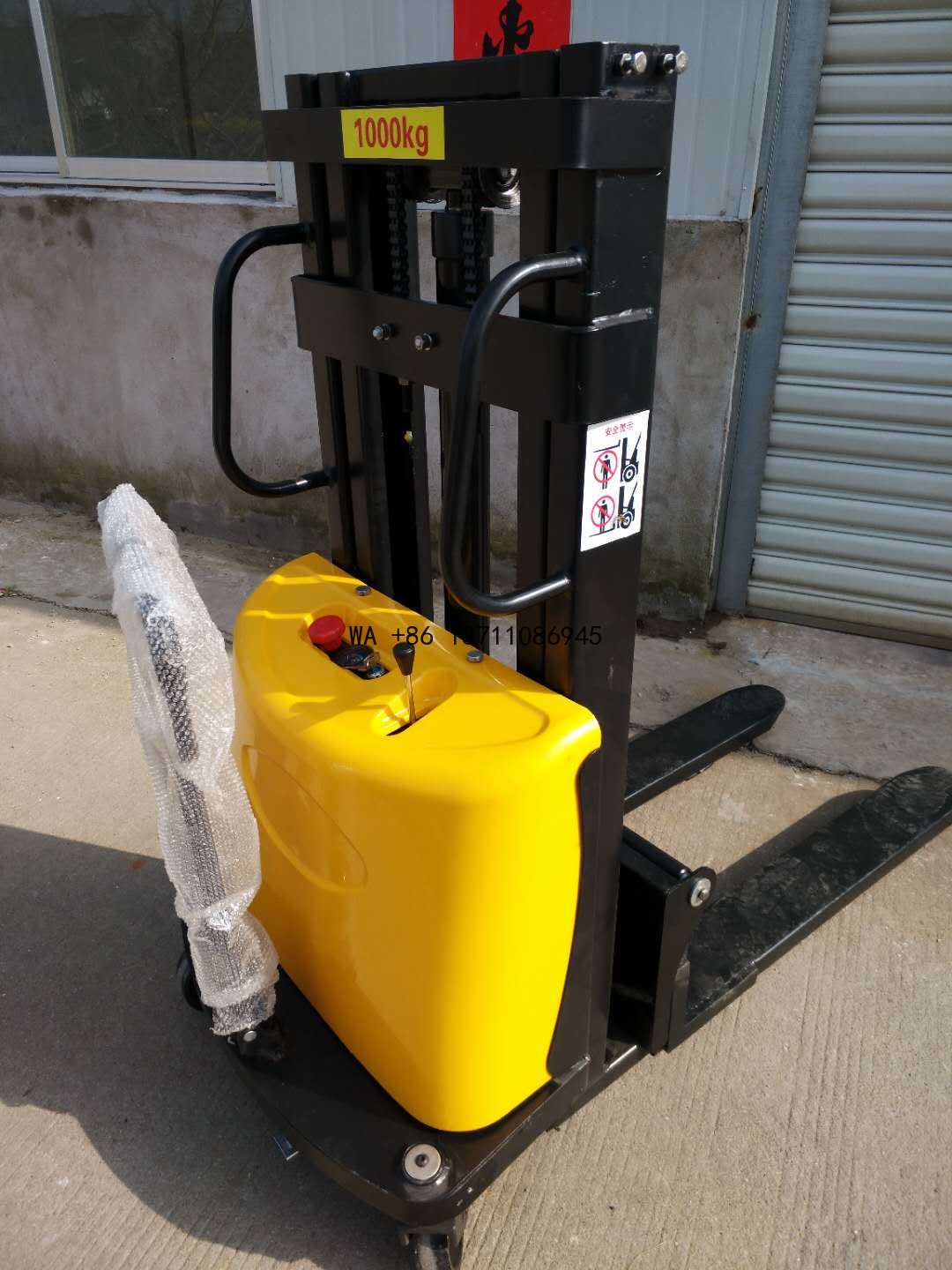 Hydraulic Electric Stacker han - Hydraulic Car Lift recension och pris