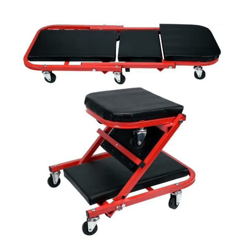 Folding Car Repair Bed 36-inch - Garage Creeper Roller recension och pris