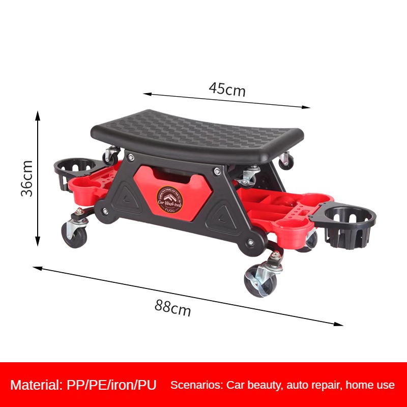 Multi-Function Creeper Chair M - Garage Creeper Roller recension och pris