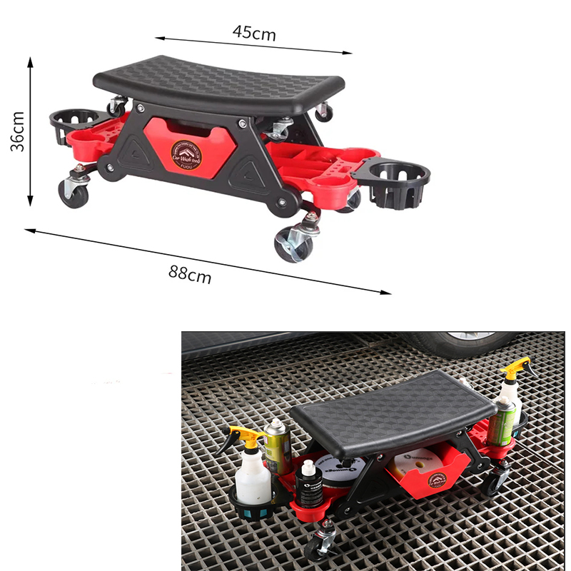 Multi-Function Creeper Chair M - Garage Creeper Roller recension och pris