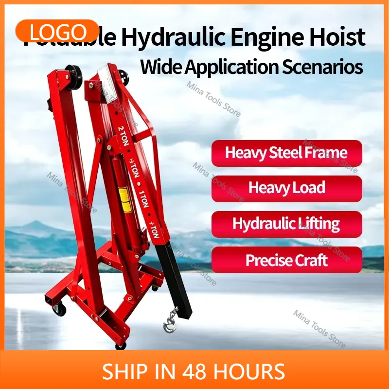 2 Ton Folding Hydraulic Engine - Hydraulic Car Lift recension och pris