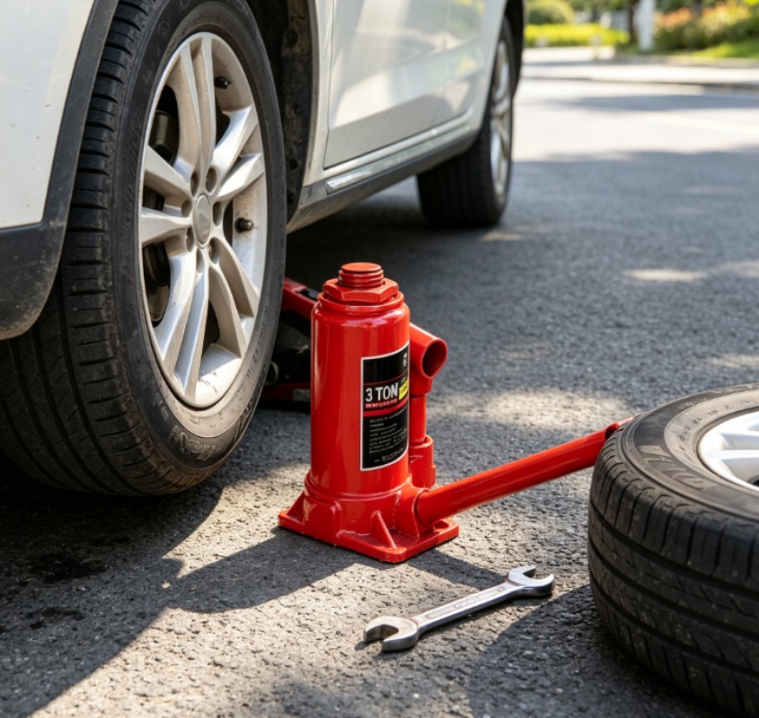 Heavy‑Duty Vertical Hydraulic  - Hydraulic Car Lift recension och pris