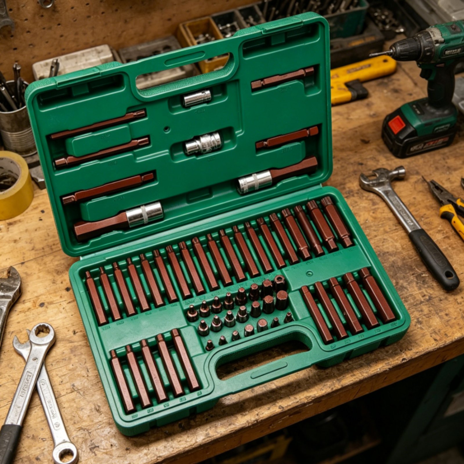 60 Pieces Star Drive Bit Set s - Auto Repair Shops recension och pris