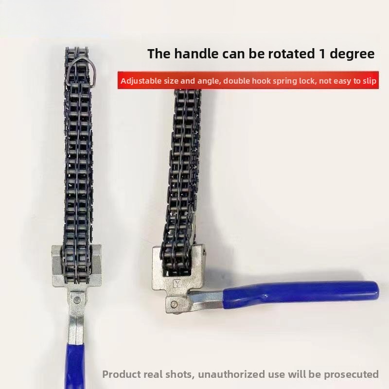 New Reinforced Double Chain Re - Oil Filter Wrench recension och pris