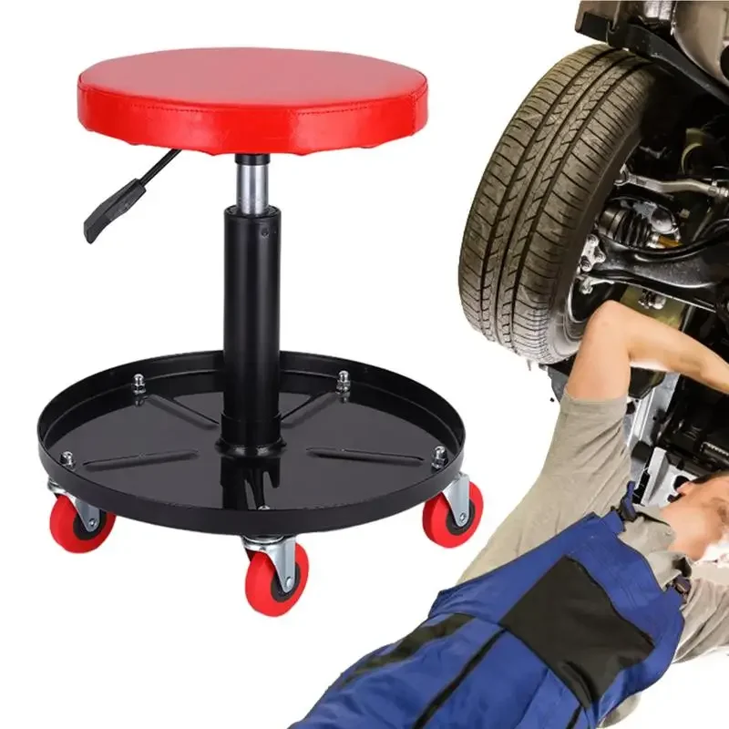 5 Wheels Car Repair Stool Auto - Garage Creeper Roller recension och pris