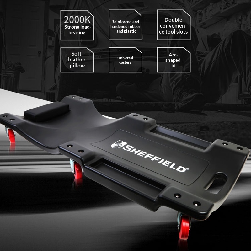 Laying Board Heavy Duty Steel  - Garage Creeper Roller recension och pris