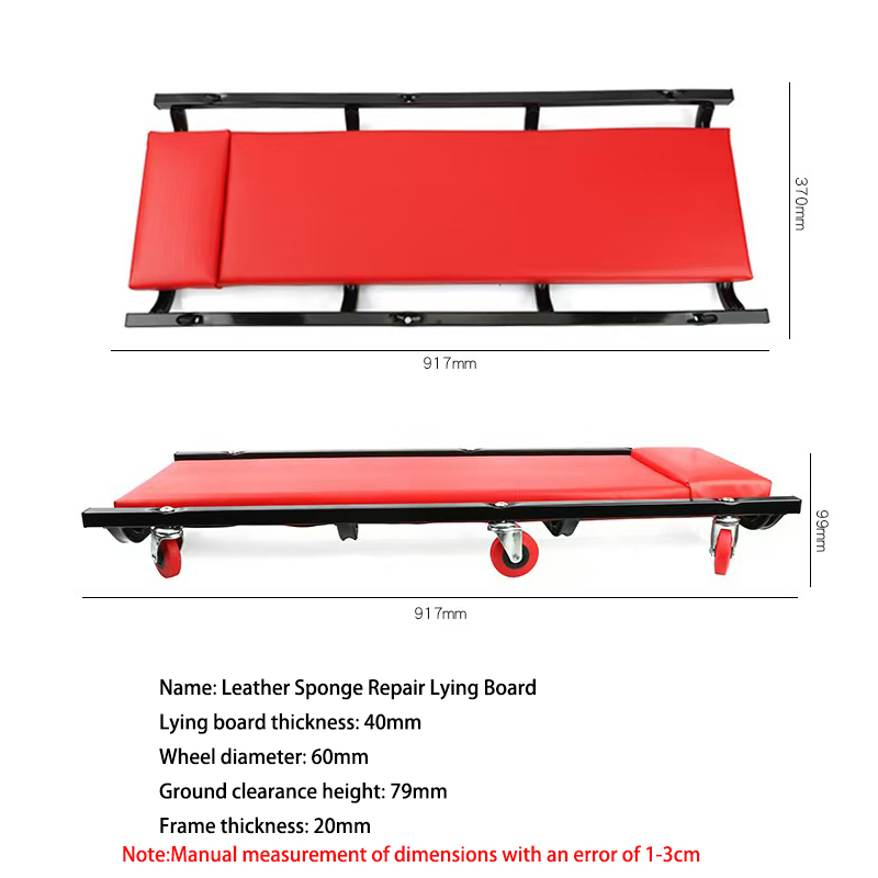 36 Inch Non Foldable Thickened - Garage Creeper Roller recension och pris