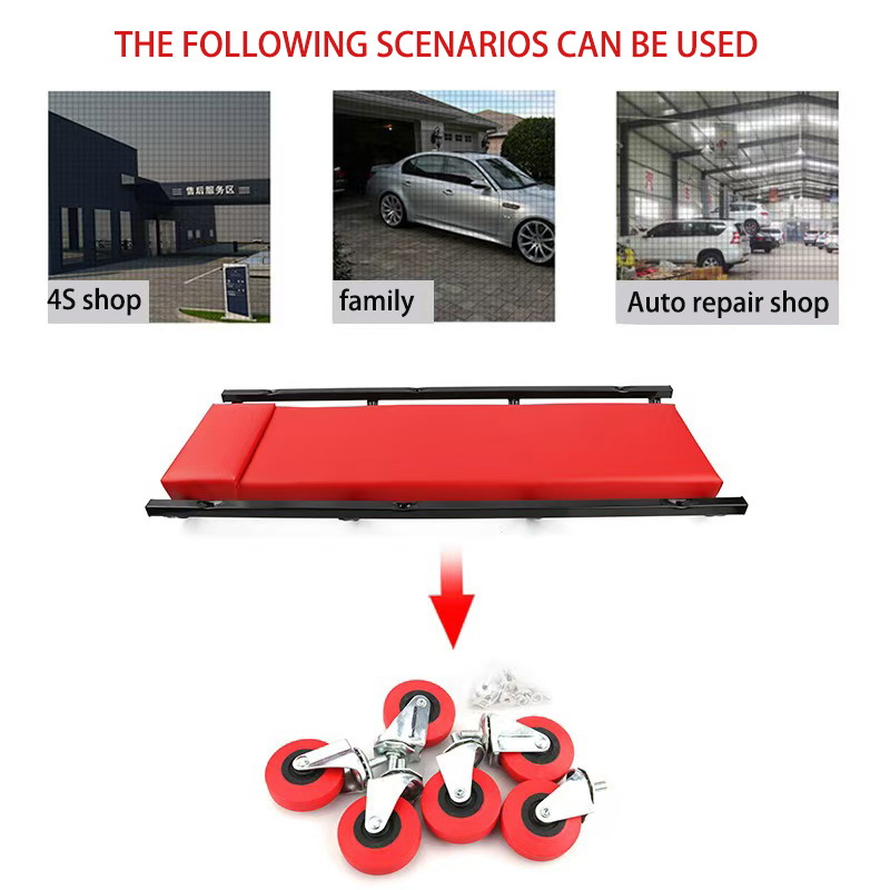 36 Inch Non Foldable Thickened - Garage Creeper Roller recension och pris