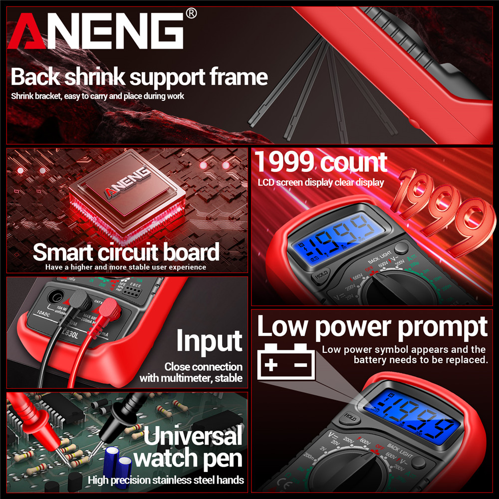 ANENG XL830L Vehicle Circuit R - Auto Repair Shops recension och pris