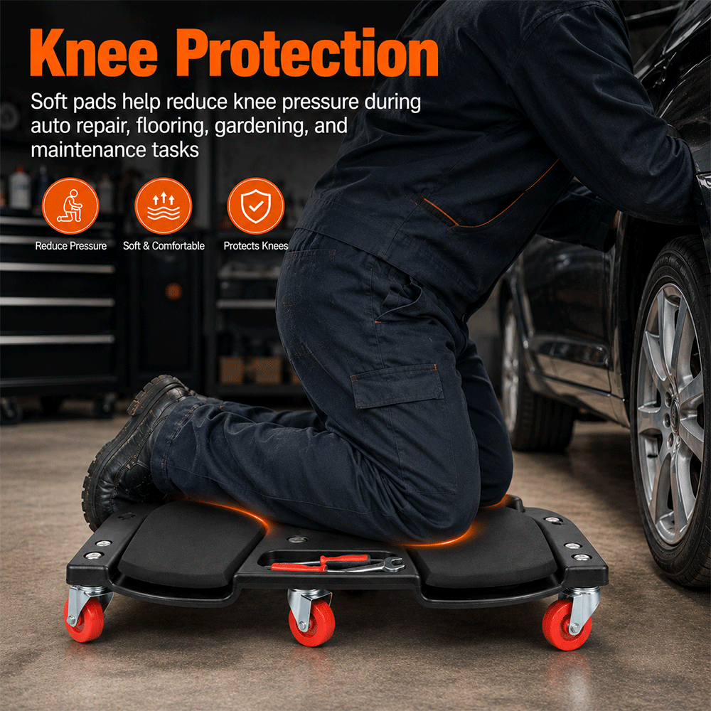 Suitable for Repair Kneeling B - Garage Creeper Roller recension och pris