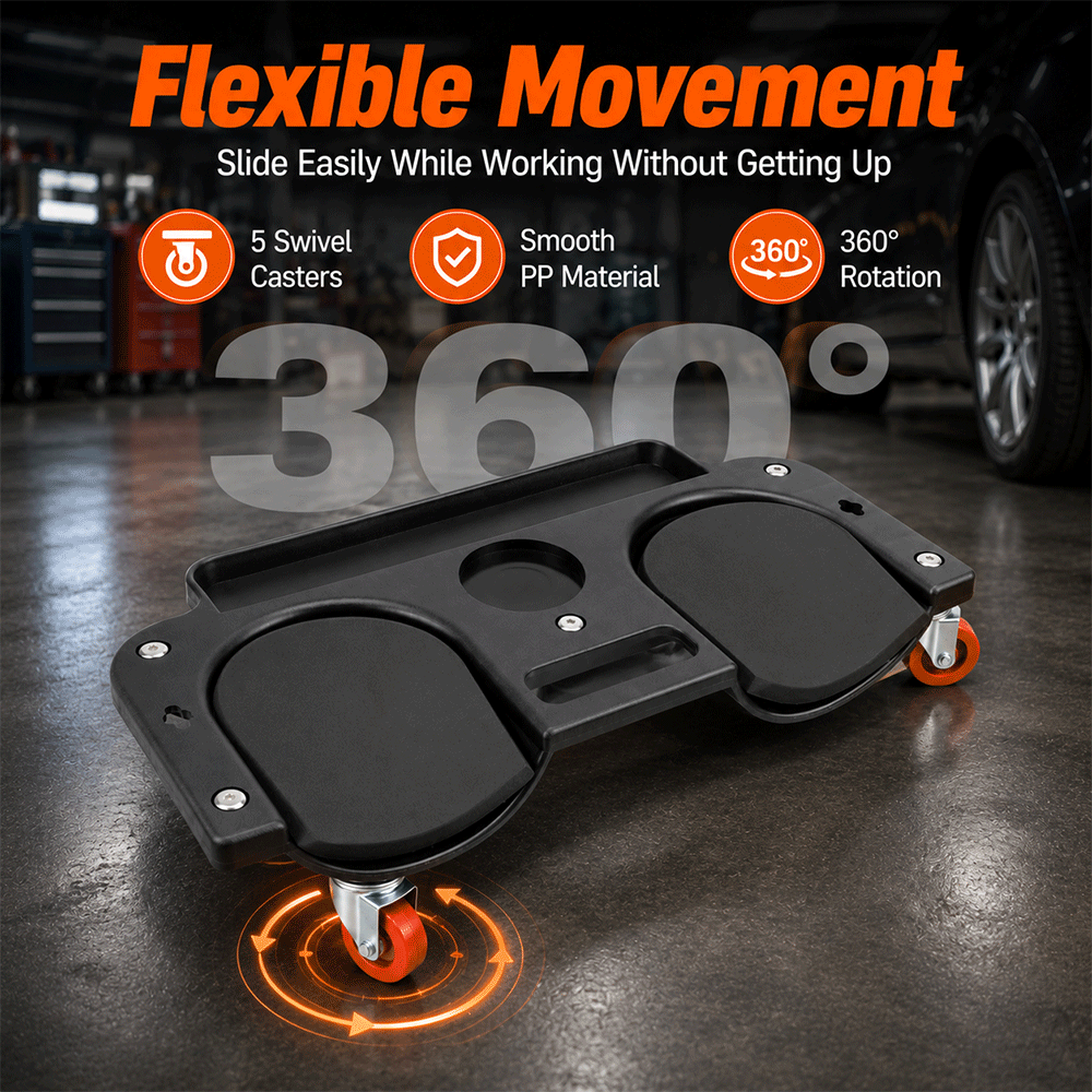 Suitable for Repair Kneeling B - Garage Creeper Roller recension och pris