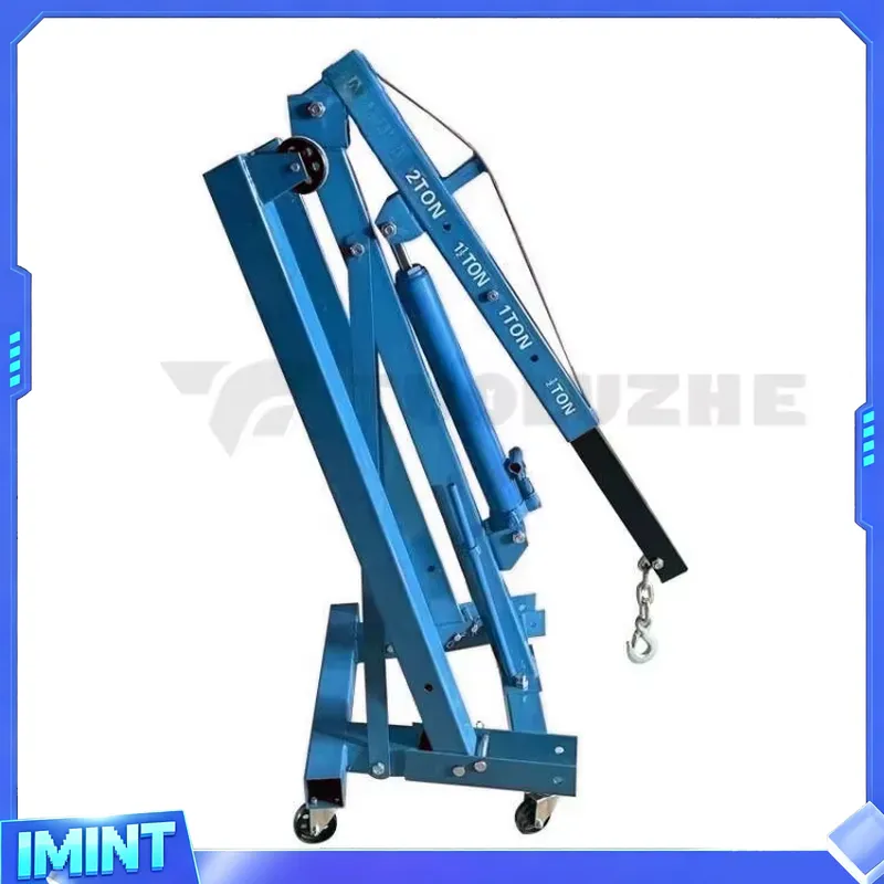 2-ton Foldable Blue Car Engine - Hydraulic Car Lift recension och pris