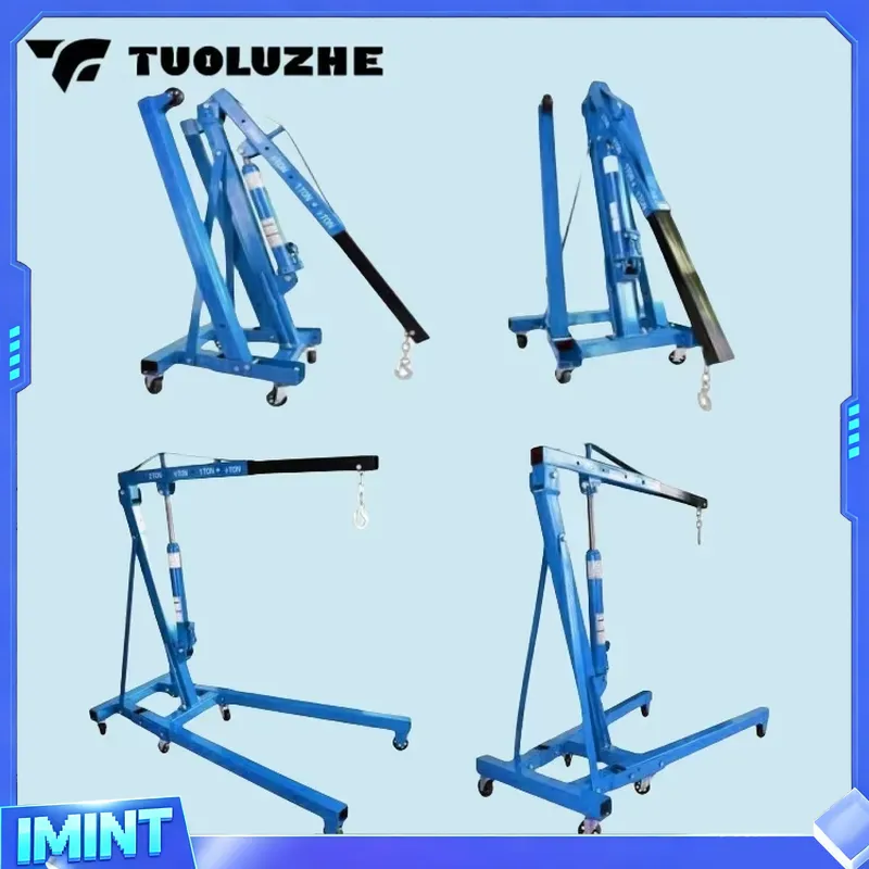 2-ton Foldable Blue Car Engine - Hydraulic Car Lift recension och pris