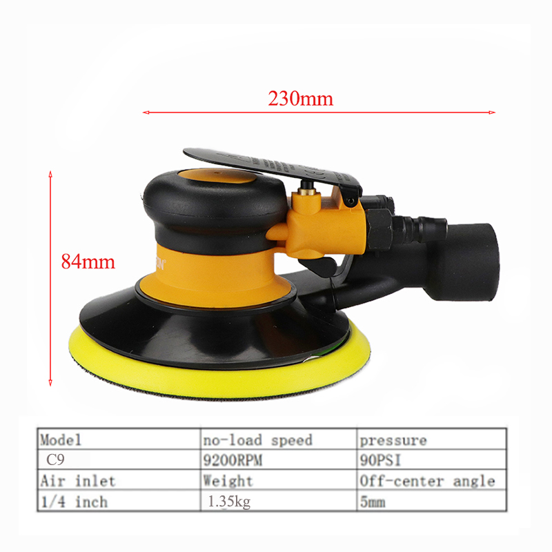 Air Sander Polisher with Vacuu - Orbital Polisher Da recension och pris